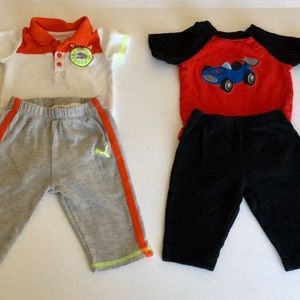 GUC EUC Boys 10 piece 3-6 month bundle Carters